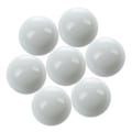 Miniatyrbillede 3 af 3: 20 stk Marmor 16mm Glas Marmor Knicker Glaskugler Dekoration Farve Nuggets Legetøj Hvid