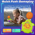 Miniatyrbild 4 av 5: Snabbt tryckspel Pop Fidget-leksak för barn och vuxna, Fash Push Bubble Pop-spel med ballong för festfamilj, Handhållen Pop Elektroniskt sensoriskt klämspe