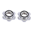 Miniatyrbilde 1 av 5: 2x 1 Standard Vektstang Spinlock Klips Skrueklemme Dumbbell Bar