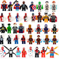 Miniatyrbilde 1 av 5: 40 Stykker Avengers Minifigurer Byggeklosser Lekefigurer Sett for Barn Fans Bursdagsgaver