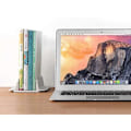 Miniatyrbilde 5 av 5: PIAO Laptop Stativ, Vertikal Laptop Stativ Justerbar Stativ for Macbook / Bærbar PC / Surface Pro og iPad, Sølv