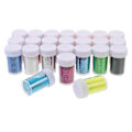 Miniatyrbillede 2 af 2: 24 stk. DIY Manicure Sequins DIY Håndværk Sequins Tilbehør Negle Glitter Kunst Sequins