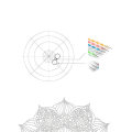 Pikkukuva 4 / 5: Mandala Tools 13-osainen setti Polka Dot -maalaustikkujen pisteporakynä akryyli pistetikku savityökalu
