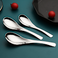 Miniatyrbillede 1 af 5: Robust Suppe Skeer, Premium Rustfrit Stål Suppe Skeer, Serveringsskeer, Sæt af 6