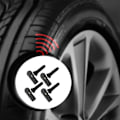 Miniatyrbillede 2 af 5: 1 stk. Bil TPMS Dæktrykssensor 41990-34000 433MHZ til Ssangyong Actyon Korando Rodius System Sensor