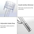 Miniatyrbillede 3 af 5: Lily Pipe Rustfrit Stål Indløb Udløb Filter til Akvarium Plantet Fiskekum