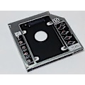 Miniatyrbild 2 av 5: HDD Caddy Case-bricka för 12,7 mm Universal CD/DVD-ROM Optisk Fack Drivplats (för SSD och HDD)