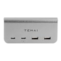 Pikkukuva 1 / 5: USB-hubi-jakaja-sovitin TypeC-latausliitäntä Tesla Model 3/Y 2020. 06+ -malleihin