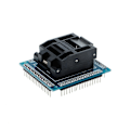 Miniatyrbild 1 av 5: Test Socket Programmer Adapter Konverteringsblock För 0.5m Qfp64 Tqfp64 Lqfp64 Ic