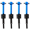 Miniatyrbillede 1 af 5: 4 stk. Metal Universal Drivaksel CVD 53792 til TT-01 TT01 TT-02 TT02 TA04 1/10 RC Bil Opgraderingsdele