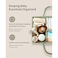 Miniatyrbild 3 av 4: Blöjförvaringsväska Mamma och Babyprodukter Multifunktionell Blöjväska Fällbar Mammaväska pink