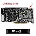 Miniatyrbillede 4 af 5: Højhastigheds Grafikkort Connector Adapter Sli Bridge Adapter Til Gtx1070/1080