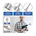 Miniatyrbilde 4 av 5: Sds-plus T Stolpe Jordingsstavdriver, Borbitsdriver Slitesterk Hammer Drill Stangkonverter For Hammer Drill Jordingsstaver A