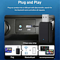 Pikkukuva 4 / 4: 2-in-1 Langaton CarPlay-sovitin ja Android Auto -langaton sovitin Plug and Play -johdollinen langattomaan sovittimeen autoihin