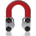 Miniatyrbillede 3 af 5: 2 Pak Bue-D-Loop Compound Bueskydning Metal D-Loop Metal D-Ring Spænde Udløsning Nocking Loop Med Skruetrækkere Til Jagttilbehør