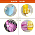 Miniatyrbillede 4 af 5: 2 i 1 Høfoder til Marsvin, Kanin, Chinchilla, Græs og Foder skåle (Pink)