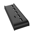 Pikkukuva 1 / 5: Hub 6-in-1 USB-jakaja ja laajennin -sovitin 5 USB A + 1 USB C -portilla 5 supernopealle USB-laitteelle