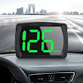 Miniatyrbillede 3 af 4: Digital Speedometer Multifunktionel Bil Head Up Display Motorcykel Speedometer Måler