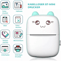 Miniatyrbillede 2 af 5: Termisk printer kompatibel med iOS Android Label Printer Effektiv mobil udskrivningsløsning