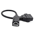 Miniatyrbillede 3 af 5: OBD2 Kabel til 3-polet OBD1 Adapter OBD2 Obdii til 3-polet til 16-polet Stik Kompatibel Diagnostisk Værktøj