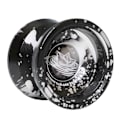 Miniatyrbillede 1 af 5: Professionel Yoyo Aluminium Yoyo Bold Egnet til Øvede Spillere Børn Begynder Sort Sølv