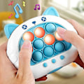 Miniatyrbillede 3 af 4: Pop Fidget It Hurtig Tryk Spil, Pop Fidget Sensor Spil Spil, Puslespil Maskine Spil Controller Pink