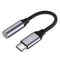 Miniatyrbillede 4 af 5: +USB Type C-adapter til 35 mm AUX-lydhovedtelefonstik X7U5 til Android G2W1