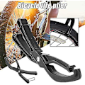 Miniatyrbillede 5 af 5: Cykel Dæk Reparationsværktøjer, Dækmontering Nøgle Fjernelse Tang Multifunktionel Cykling Hjul Reparation (sort) (1 stk)