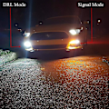 Miniatyrbillede 3 af 5: T25 3457 3157 Switchback LED Blinklys Dobbelt Farve 6000k Hvid/gul Amber 12v 4157nak 3457ak 4057 3057 3757ak 5702ak 4157ak Ekstremt Super