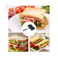 Miniatyrbilde 3 av 5: Gass-stekepanne for smørbrød, brød, toast, frokost, pannekaker, baking, grill, form