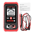 Miniatyrbillede 4 af 4: HABOTEST HT123 Digital Multimeter Auto Range 2.000 Tællinger True RMS Måling med LCD Baggrundsbelysning