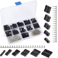 Miniatyrbillede 1 af 4: 620 stk Dupont Connector 2.54mm Jumper Wire Pin Header Housing Kit