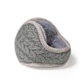 Miniatyrbilde 1 av 3: Brettbare strikkede ørevarmere med vridd design, varme og stilige ørevarmere for høst og vinter Dark Gray