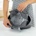 Pikkukuva 2 / 5: Aikuisten ja lasten lounaskassi, paksu, kannettava, harmaa