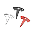 Miniatyrbild 5 av 5: 3D-bilmärken Emblem Sido Fender Dekaler Metall För Tesla Dekaler Modell S Modell Y X 3 P100d P85d 200 Logotyp