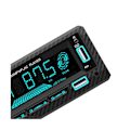 Pikkukuva 2 / 5: Uusi 7-värinen valo FM-radio 1din auton langaton Bluetooth 12v MP3-soitin kortti asetettu U-levy Mul