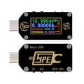 Miniatyrbilde 2 av 5: Rd Tc66 Type-c Pd Trigger Usb Voltmeter Ammeter Spenningsmåler 2-veis Strømmåler Multimeter Pd Lader B