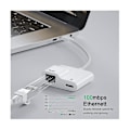 Miniatyrbild 2 av 5: USB-C till Ethernet-adapter, USB Typ-C till RJ45 Gigabit Ethernet LAN-adapter med PD 60W laddare, för