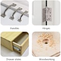 Miniatyrbillede 2 af 3: Bits Selvcenterende Clic Change Dørhængsel Borbitssæt, 5/64, 7/64, 9/64, 11/65, 5mm, 13/64, 1/4