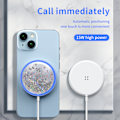 Miniatyrbilde 4 av 5: Magnetisk trådløs lader quicksand egnet for Apple mobiltelefon trådløs lading hurtiglading