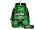 Minecraft Min Värld Student Ryggsäck Crawler Flygplan Väska Tryckt Ryggsäck