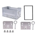 Miniatyrbilde 1 av 4: 1 stk Universal 2 Din Bil Varebil Stereo Radio Dobbeltsett Verktøy Mp5 Spiller Radiomontering Bilbur Panelramme