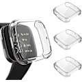 Pikkukuva 1 / 5: Dhrs 3 kpl näytönsuojaa yhteensopiva Fitbit Versa 2 kotelon kanssa, erittäin ohut ja pehmeä TPU