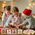 Miniatyrbilde 4 av 5: 200 stk. Julegodteposer, Selvforseglende Klare Julecellofanposer, Julegodte Snack Party Gave Ziplock Kakeposer Jul P