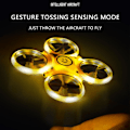 Miniatyrbild 5 av 5: Gestkontrolldrönare, 360 Flips Gestkontrolldrönare Rc Quadcopter Flygplan Hand Sensor Drönare Med Smart Watch Kontrollerad Present Till Barn
