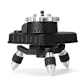 Miniatyrbillede 2 af 3: 360° Drejeligt Aluminiumlegeringsbeslag Base 1/4'' Interface Finjustering Tripod Stativ Til Laserniveau