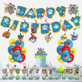 Miniatyrbild 4 av 5: Hundpatrull Ballonger, Födelsedag Dekoration Hundpatrull Födelsedag Dekoration Set Grattis På Födelsedagen Dekoration Ballonger Banderoller För Födelsedagsfest Dekorationer