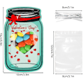 Miniatyrbilde 5 av 5: Valentine's Day-hilsningskort, morsomme Valentine's Day-kort, fargerike gavekort med ønsker for klasseutveksling, for barnas klassefest