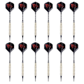Miniatyrbild 2 av 5: Dartpilar med plastspets för elektroniska darttavlor 12 st Soft Darts Pilar Set, 18 gram Proffs Softdarts dartpil, Dart, 15 Aluminium Schaft