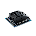 Miniatyrbild 3 av 5: Test Socket Programmer Adapter Konverteringsblock För 0.5m Qfp64 Tqfp64 Lqfp64 Ic